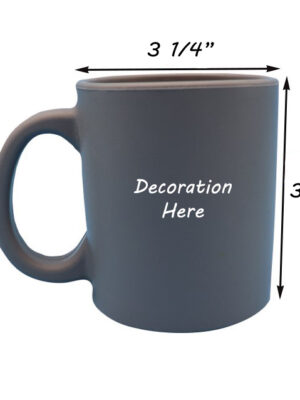 13 oz Non fragile ceremic mug