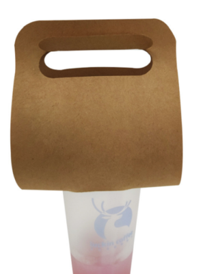 Single Cup-Disposable Coffee Kraft Paper Cup Holder