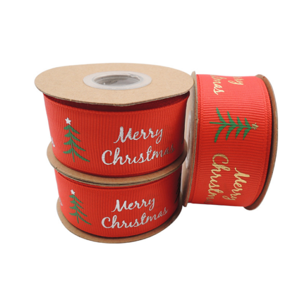 Christmas packing ribbon