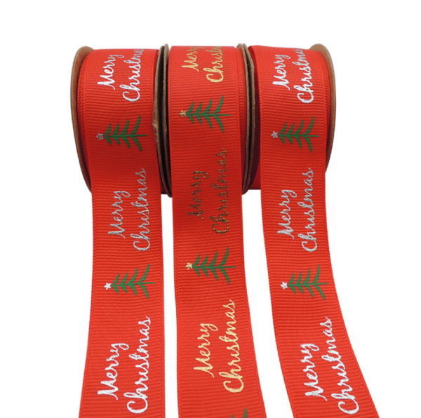 Christmas packing ribbon