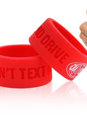 Debossed Silicone Thumb ring